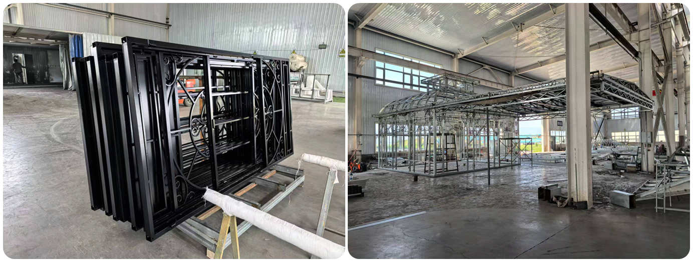 Victorian Greenhouse,  victorian greenhouse kits, metal greenhouse frame